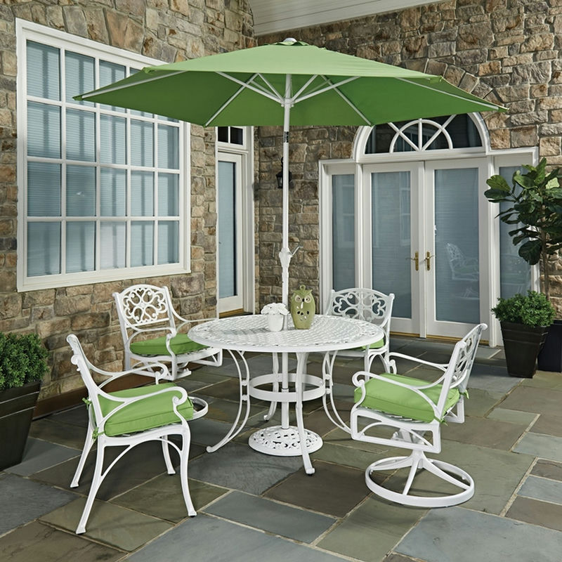 Sanibel 6 Piece Outdoor Dining Set by homestyles, 6652-32856C