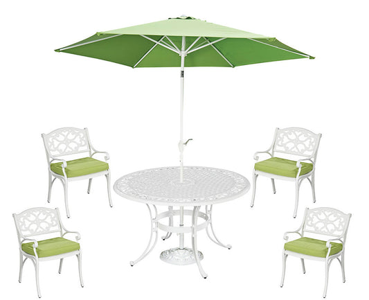 Sanibel 6 Piece Outdoor Dining Set by homestyles, 6652-3286C