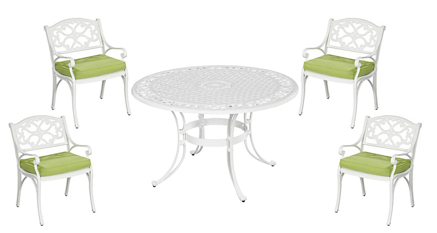 Sanibel 5 Piece Outdoor Dining Set by homestyles, 6652-328C