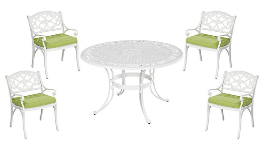 Sanibel 5 Piece Outdoor Dining Set by homestyles, 6652-328C