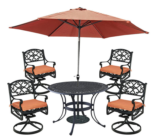 Sanibel 6 Piece Outdoor Dining Set by homestyles, 6654-3056C