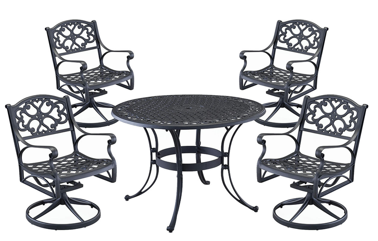 Sanibel 5 Piece Outdoor Dining Set by homestyles, 6654-305