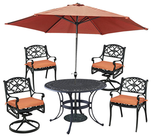 Sanibel 6 Piece Outdoor Dining Set by homestyles, 6654-30856C