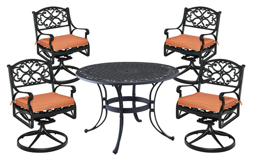 Sanibel 5 Piece Outdoor Dining Set by homestyles, 6654-325C