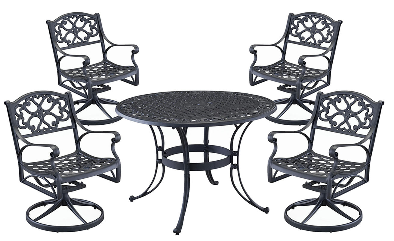 Sanibel 5 Piece Outdoor Dining Set by homestyles, 6654-325