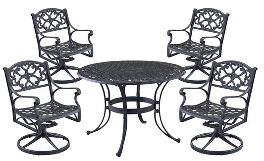 Sanibel 5 Piece Outdoor Dining Set by homestyles, 6654-325