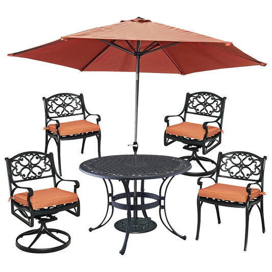 Sanibel 6 Piece Outdoor Dining Set by homestyles, 6654-32856C