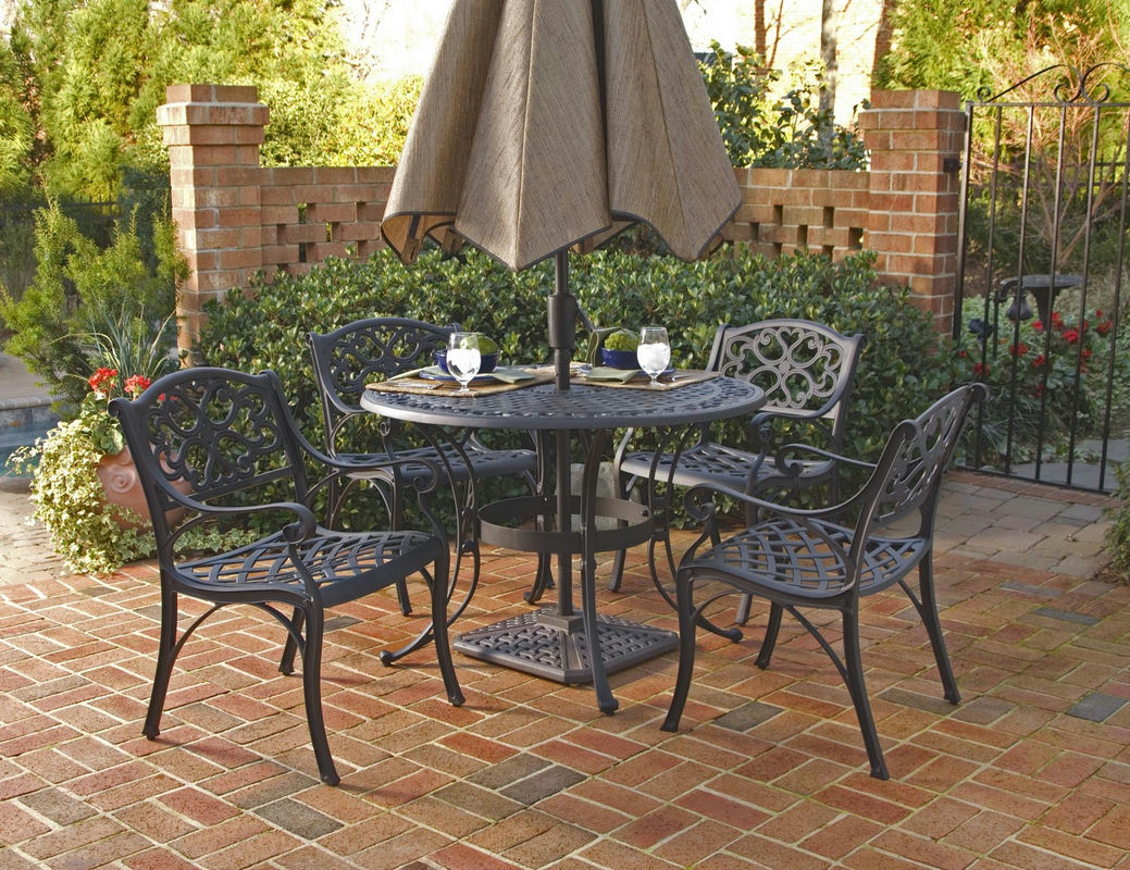 Sanibel 5 Piece Outdoor Dining Set by homestyles, 6654-328