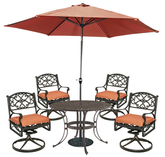Sanibel 6 Piece Outdoor Dining Set by homestyles, 6655-3056C