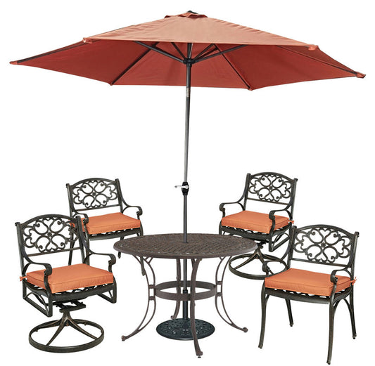 Sanibel 6 Piece Outdoor Dining Set by homestyles, 6655-30856C