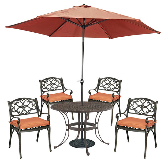 Sanibel 6 Piece Outdoor Dining Set by homestyles, 6655-3086C