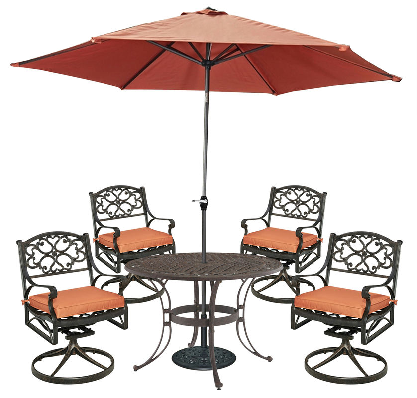 Sanibel 6 Piece Outdoor Dining Set by homestyles, 6655-3256C