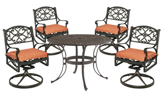 Sanibel 5 Piece Outdoor Dining Set by homestyles, 6655-325C