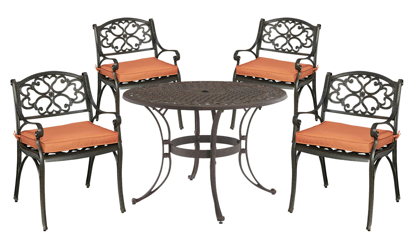 Sanibel 5 Piece Outdoor Dining Set by homestyles, 6655-328C