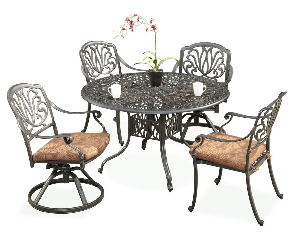 Capri 5 Piece Outdoor Dining Set by homestyles, 6658-3058