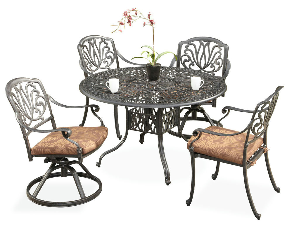 Capri 5 Piece Outdoor Dining Set by homestyles, 6658-3258