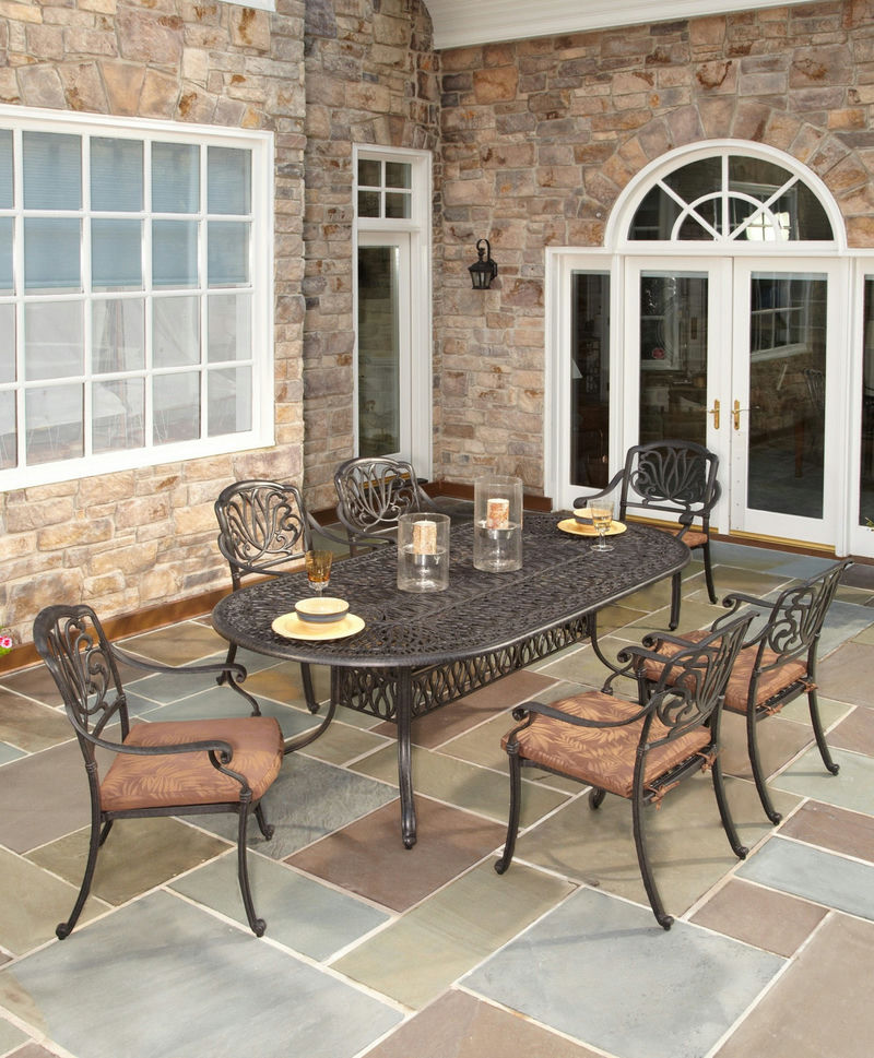 Capri Outdoor Chair Pair by homestyles, Charcoal