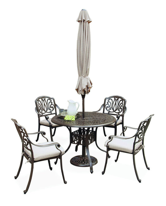 Capri 6 Piece Outdoor Dining Set by homestyles, 6659-3286