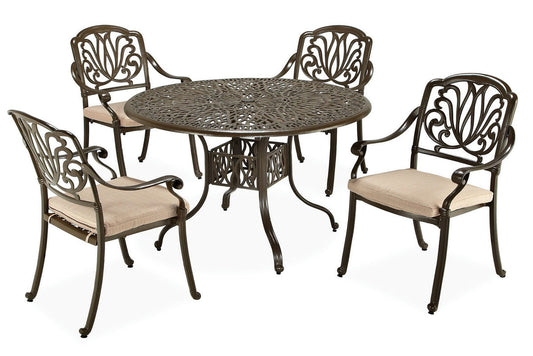 Capri 5 Piece Outdoor Dining Set by homestyles, 6659-328