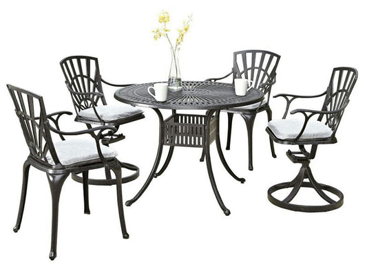 Grenada 5 Piece Outdoor Dining Set by homestyles, 6660-3058C