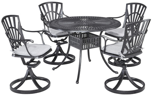 Grenada 5 Piece Outdoor Dining Set by homestyles, 6660-305C