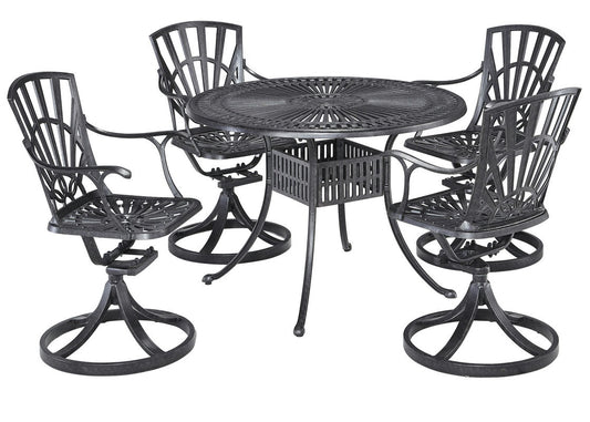 Grenada 5 Piece Outdoor Dining Set by homestyles, 6660-305