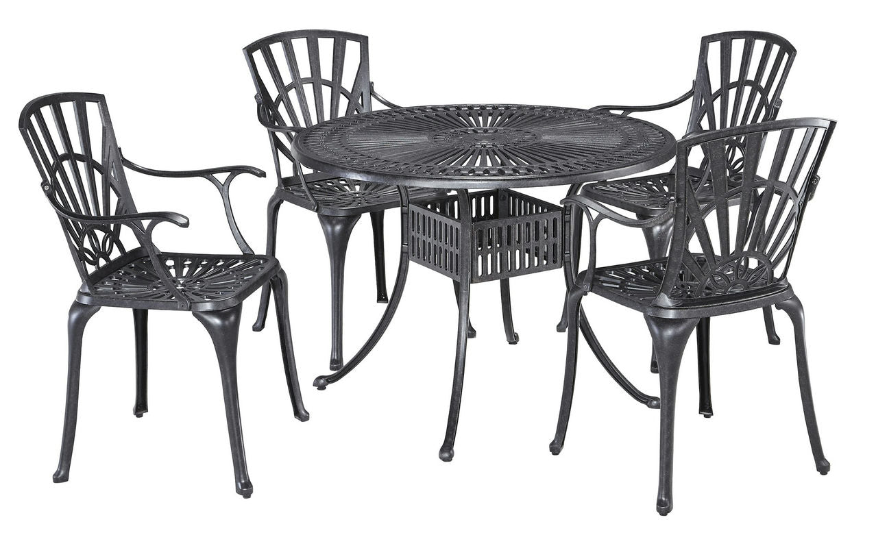 Grenada 5 Piece Outdoor Dining Set by homestyles, 6660-308