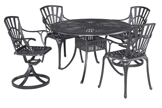 Grenada 5 Piece Outdoor Dining Set by homestyles, 6660-3258