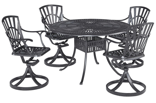 Grenada 5 Piece Outdoor Dining Set by homestyles, 6660-325