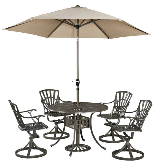 Grenada 6 Piece Outdoor Dining Set by homestyles, 6661-3056
