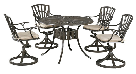 Grenada 5 Piece Outdoor Dining Set by homestyles, 6661-305C