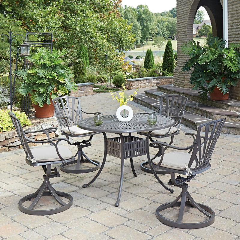 Grenada 5 Piece Outdoor Dining Set by homestyles, 6661-305C