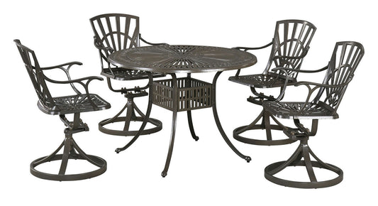 Grenada 5 Piece Outdoor Dining Set by homestyles, 6661-305