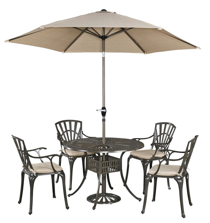 Grenada 6 Piece Outdoor Dining Set by homestyles, 6661-3086C