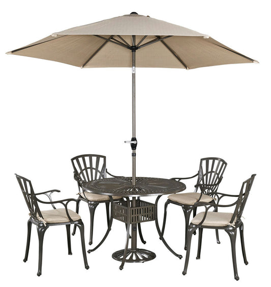 Grenada 6 Piece Outdoor Dining Set by homestyles, 6661-3086C