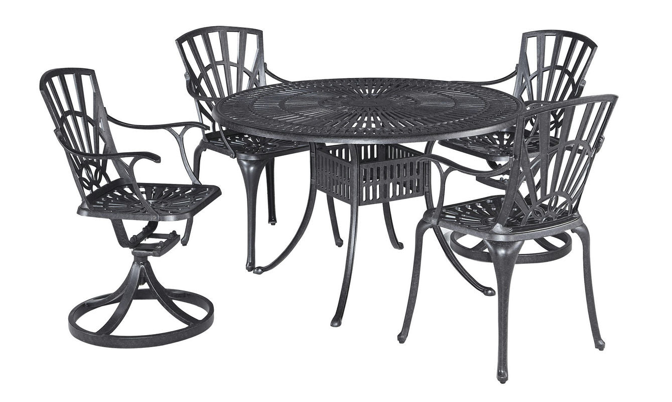 Grenada 5 Piece Outdoor Dining Set by homestyles, 6661-3258