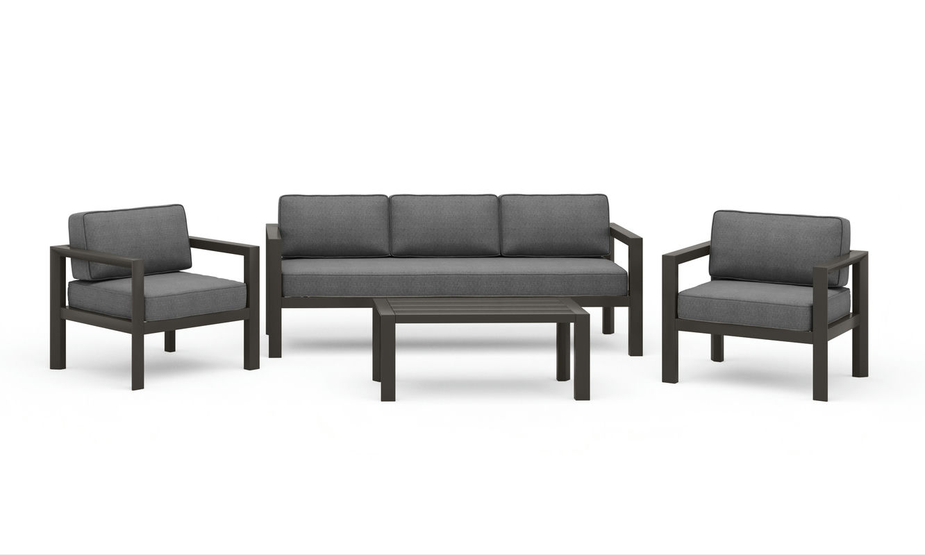 Grayton Outdoor Aluminum Sofa 4-Piece Set by homestyles