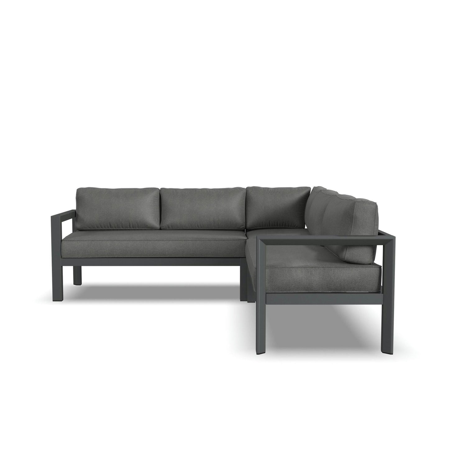 Grayton 5 Seat Sectional in Gray by homestyles