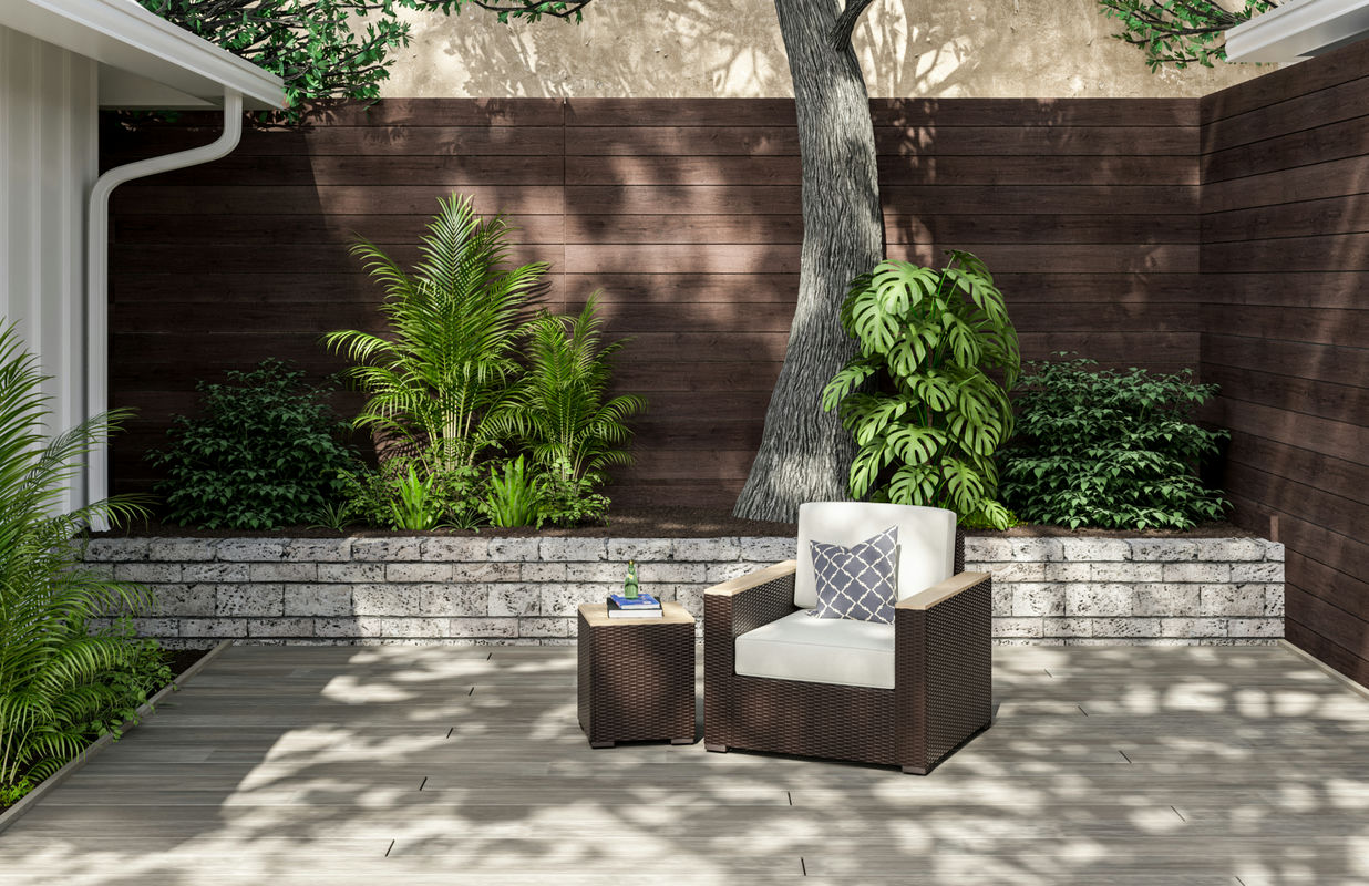 Palm Springs Outdoor Arm Chair and Side Table by homestyles
