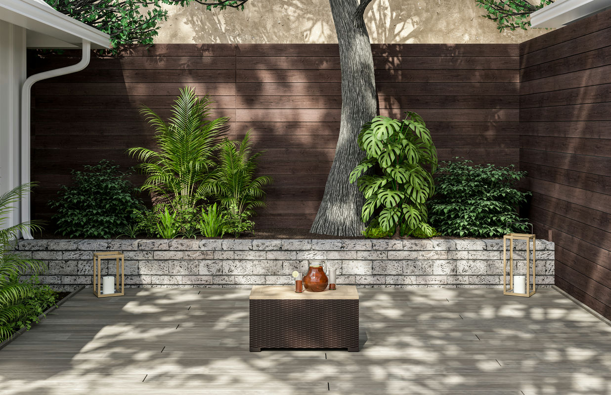 Palm Springs Outdoor Storage Table by homestyles