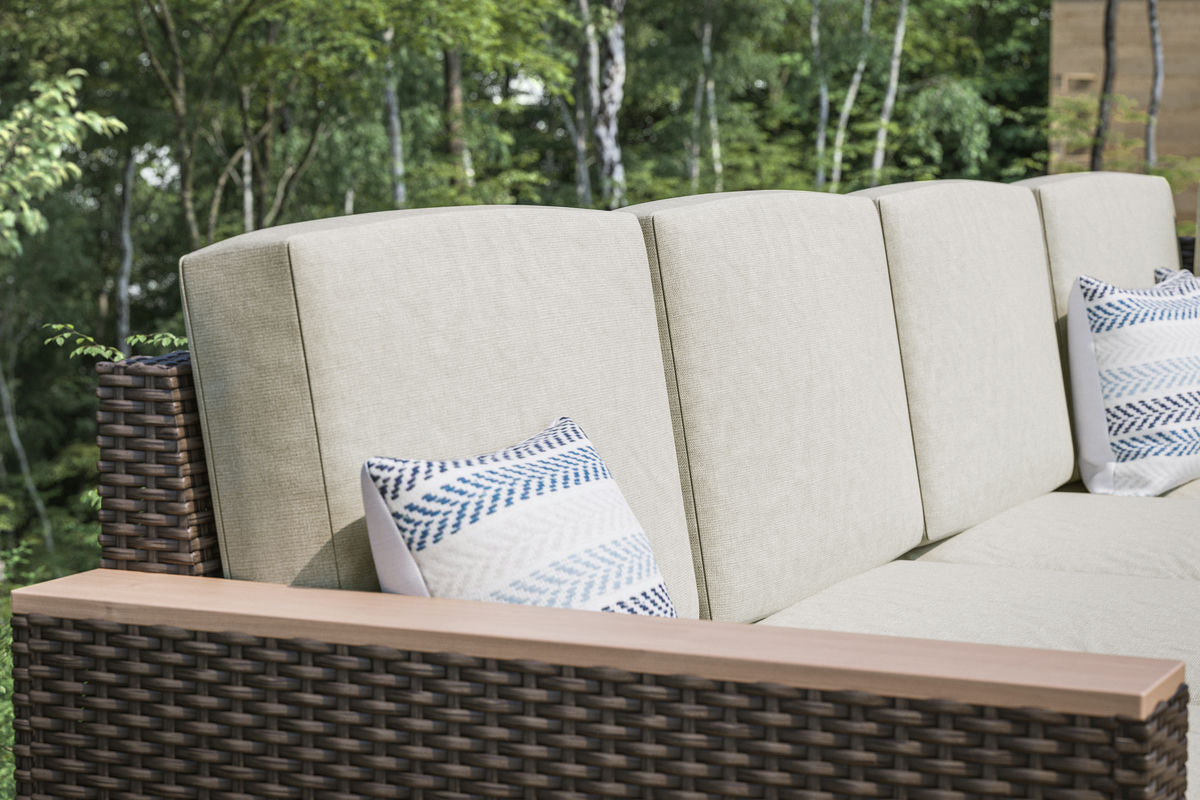 Palm Springs Outdoor 4 Seat Sectional by homestyles