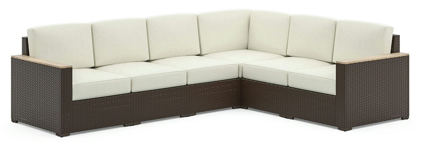 Palm Springs Outdoor 6 Seat Sectional by homestyles