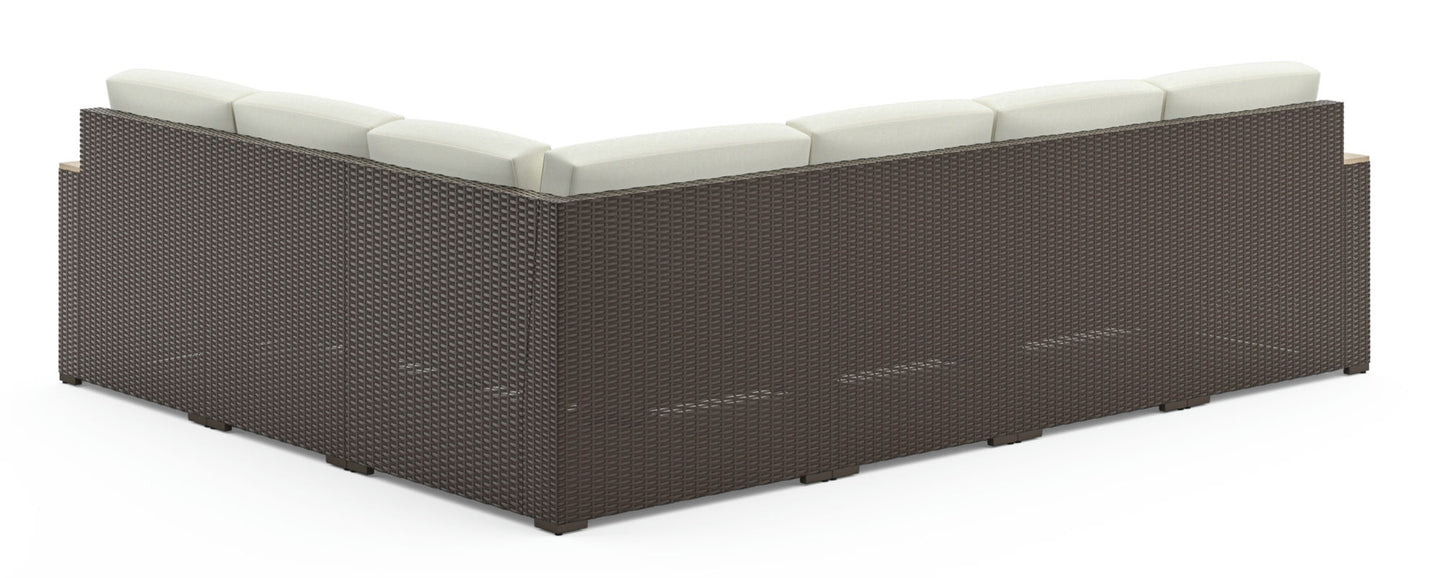 Palm Springs Outdoor 6 Seat Sectional by homestyles