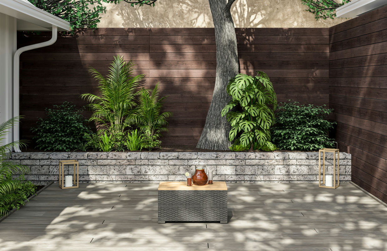 Boca Raton Outdoor Storage Table by homestyles