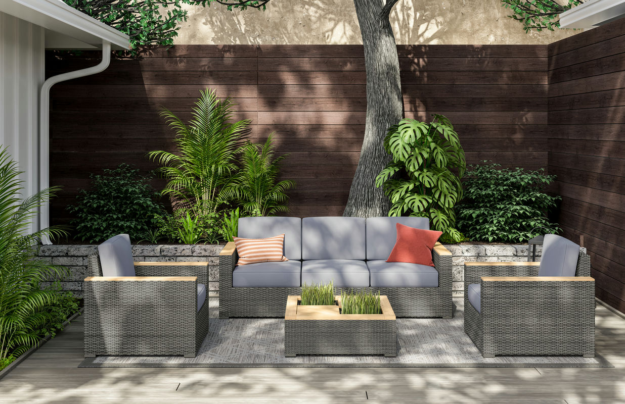 Boca Raton Outdoor Sofa Set by homestyles