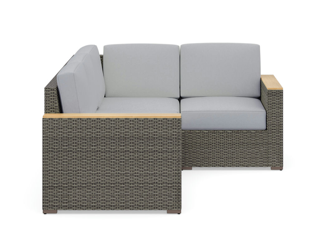 Boca Raton Outdoor 4 Seat Sectional by homestyles