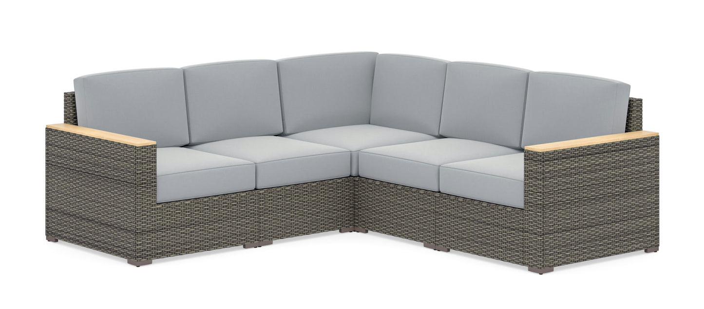 Boca Raton Outdoor 5 Seat Sectional by homestyles