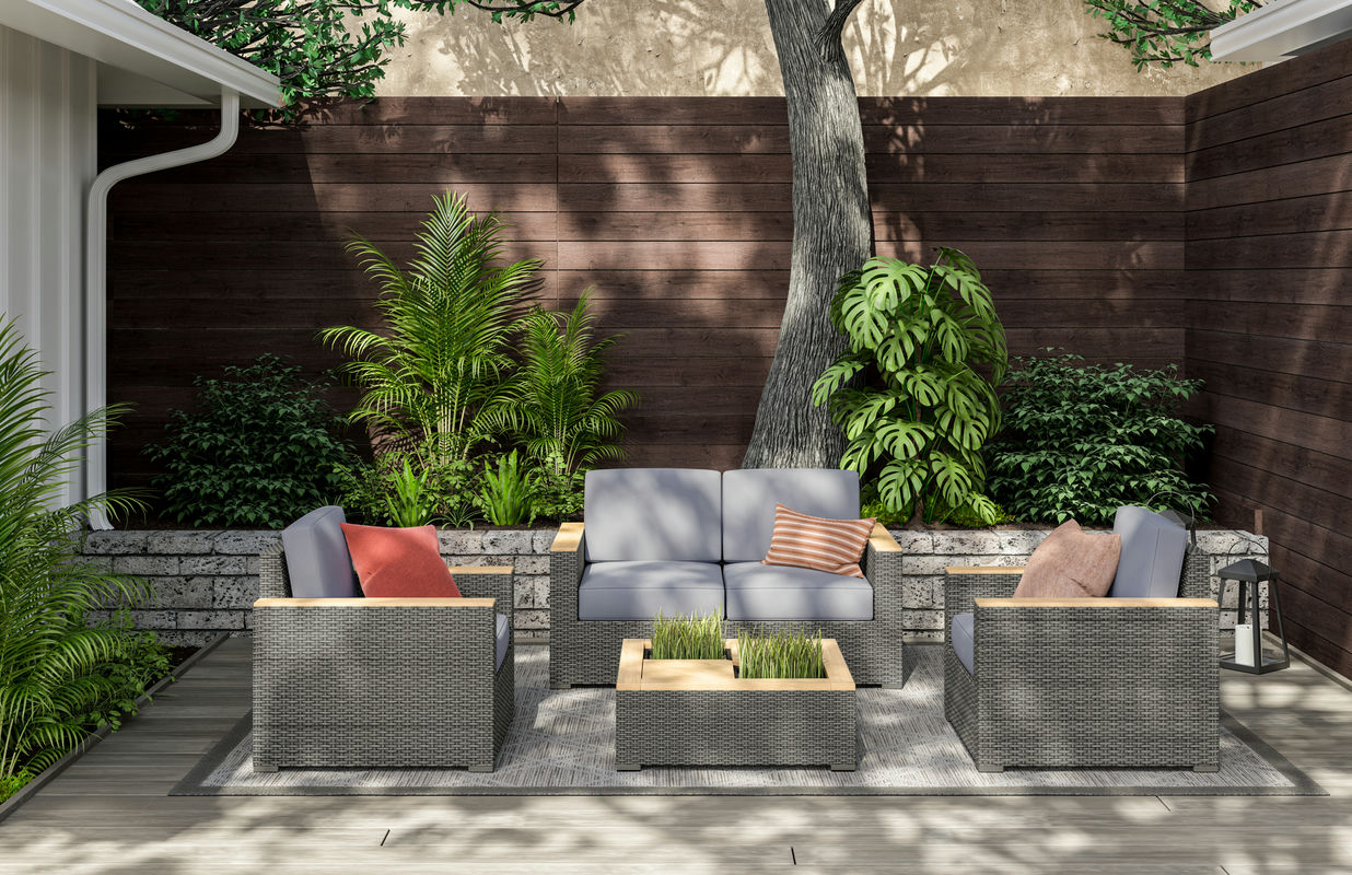 Boca Raton Outdoor Loveseat Set by homestyles