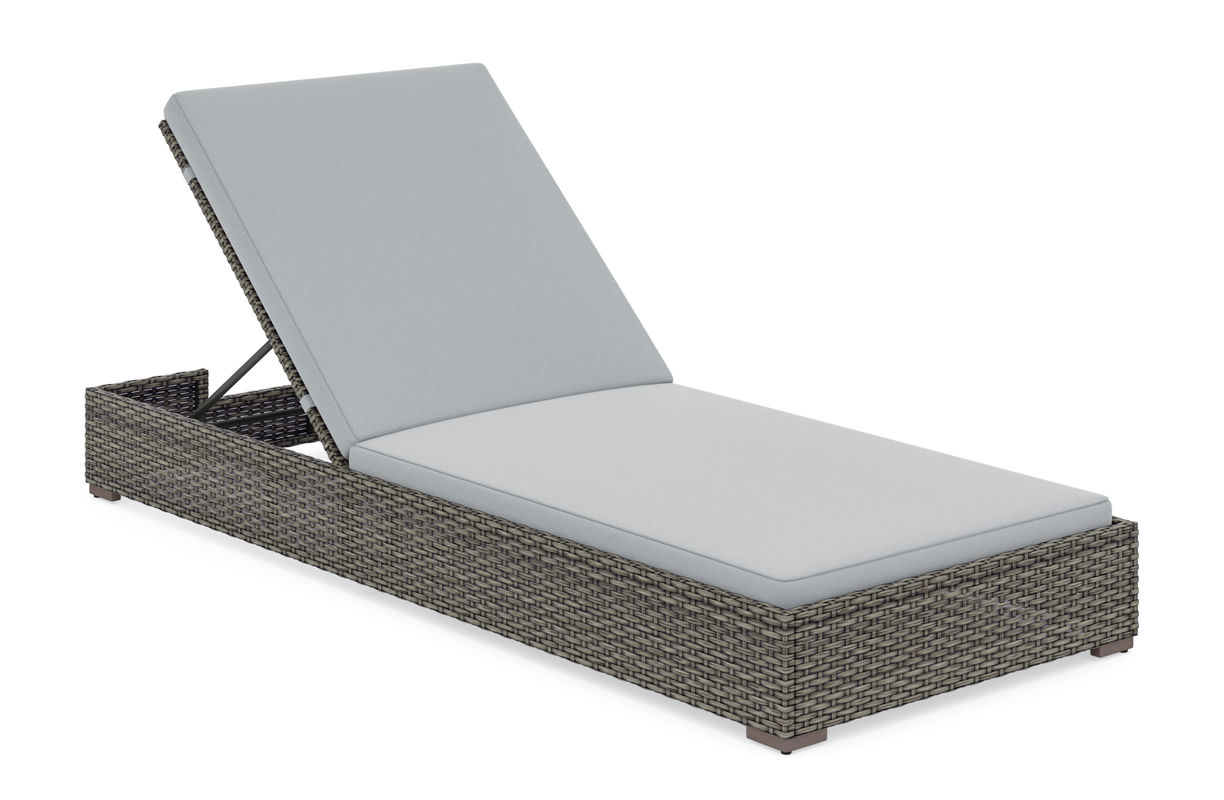 Boca Raton Outdoor Chaise Lounge Pair and Side Table by homestyles