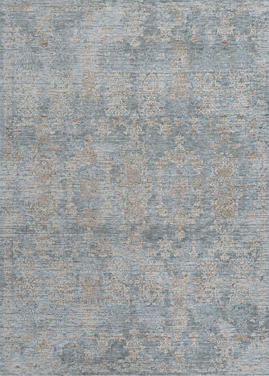 Couristan Couture Renaissance Pewter-Mode Beige Runner Rug 2'7"x12'